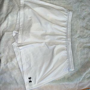 white under armor shorts